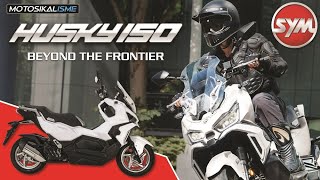 SYM HUSKY 150 FOR MALAYSIAN MARKET  FEATURES amp PRICE [upl. by Aron200]