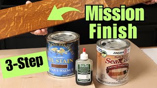 Mission Finish Transtint Dye Shellac and General Finishes Gel Stain [upl. by Keligot]