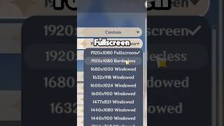 BORDERLESS WINDOWED MODE IN GENSHIN IMPACT [upl. by Ogawa]