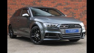 2016 16 Audi S3 20 TFSI quattro Euro 6 ss 3dr [upl. by Vastha]