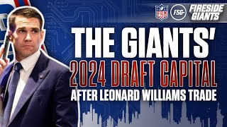 The Giants’ 2024 Draft Capital After Leonard Williams Trade [upl. by Akkahs]