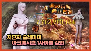 Lost Ark 처단자 슬레이어 아크패시브 1사이클 세팅 강의 [upl. by Barron138]