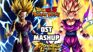 AGL LR SSJ2 Gohan and Ultra SSJ2 Gohan OST Mashup  Dokkan Battle X Db Legends [upl. by Mischa]