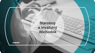 Starobný a invalidný dôchodok [upl. by Ahtelrac44]