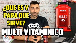 MULTIVITAMINICO PRZ  ¿TOMAIS SUFICIENTES VITAMINAS [upl. by Tilney190]