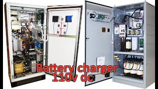 Battery charger 110v dc  How to DC Supply amp Battery Bank amp used in Substation 110v dc battery [upl. by Nreval615]