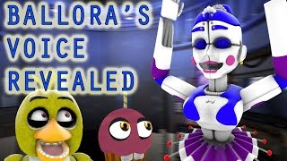 CHICA REACTS TO Balloras Voice REVEALED  SHE CAN HEAR YOU CREEPING [upl. by Annie]