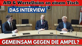 🚨 AfD Vincentz und Maaßen WerteUnion zusammen an einem Tisch Interview mit Peter Weber [upl. by Lind]