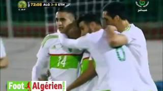 CAN2017 qualifications  Algérie 7  Ethiopie 1 tous les buts [upl. by Aowda383]