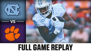 North Carolina vs Clemson Full Game Replay  2023 ACC Football [upl. by Richardo]