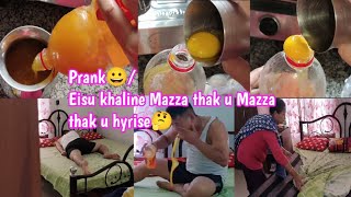 Nang tumaga ei pkhtli😁Mazza thak u Mazza thk u hyse krigino khline🤣Amadi khngdbnina thak ke hyri😀 [upl. by Aziul]