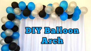 How to make balloon arch without stand [upl. by Bow72]