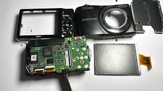 Nikon Coolpix L22 Teardown [upl. by Dutchman]