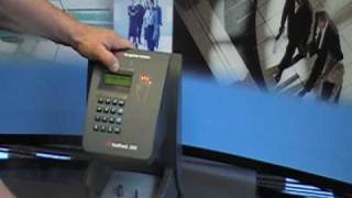 HandPunch  Biometric Hand Reader Employee Enrollment [upl. by Knowle822]