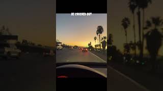 Definition Of Crashout  Viral racingcrash carcrash BMW racingfail shorts funny trending [upl. by Zora]