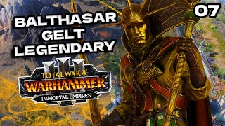 Total War Warhammer 3  Balthasar Gelt  Legendary Immortal Empires Campaign Episode 7 [upl. by Sansone]