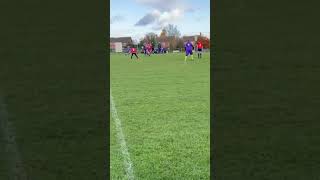 Goal amp Assist x Sunday League Teamwork 💜💪🏻⚽️ Football Goals [upl. by Belamy]