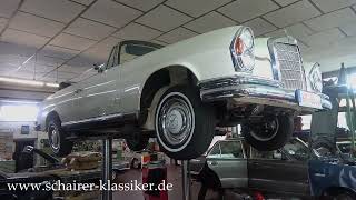 SchairerKlassiker  MercedesBenz W111 Cabrio letzte Züge [upl. by Lidah]