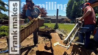 More Chainsaw Milling the Walnut Tree [upl. by Inuat]