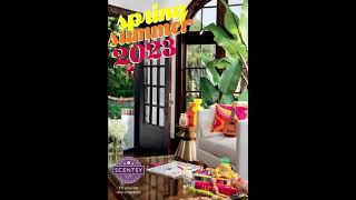 Scentsy UK amp Europe Catalogue Spring Summer 2023 [upl. by Enyamert]