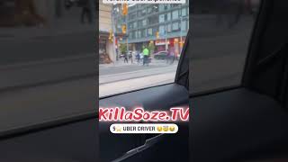 Uber driver Road rage in Toronto 😭😭😭 uber toronto funny [upl. by Aneras]