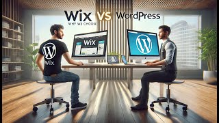 WHY we use WordPress over WIX web design [upl. by Tesler12]