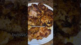 Easy Skillet Chicken Thighs To Pack On Muscle bulking [upl. by Jerome574]