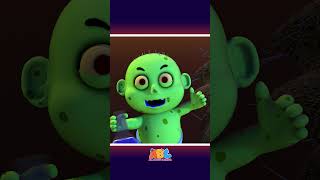 🧟Spooky Green Johny Sips Blue Juice in Zombie Land🧃shorts spooky halloweensongs [upl. by Suolevram703]