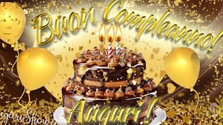 Auguri di Buon COMPLEANNO per Te🎁 [upl. by Akemed762]