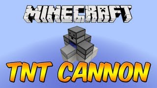 ★ Minecraft 152  TNT Cannon Tutorial [upl. by Keller470]