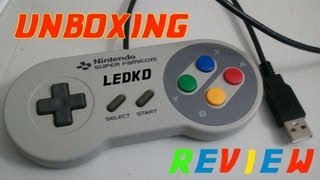 Unboxing SNES Controller USB [upl. by Nerua]