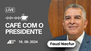 Café com Presidente  190924 [upl. by Tsew]