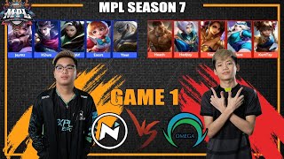 NXP vs OMEGA GAME 1  MPL PH Season 7 [upl. by Teria]