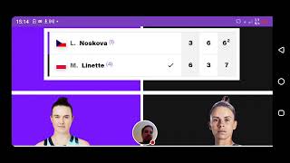 Magda Linette vs Linda Noskova Live Stream  WTA Livesport  Noskova vs Linette Na Żywo [upl. by Ulysses]