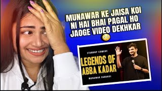 Legends of Abba Kadar  Standup comedy by Munawar Faruqui  2024 [upl. by Leahcimluap]