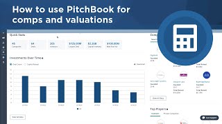 Find Comps and Valuations for Your Investment Target with PitchBook [upl. by Ecarg]