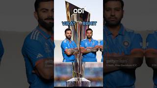 Virat Kohli vs Rohit Sharma trending cricket shortvideo youtubeshorts viralvideo shorts shots [upl. by Desberg]