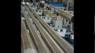 AFPM  High performance machines for the production of steel poles [upl. by Omarr]