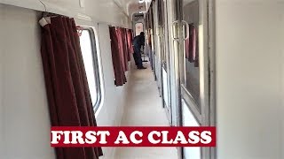 1A First AC Class Coach Interiors Ernakulam Mumbai Duronto [upl. by Nevaed573]