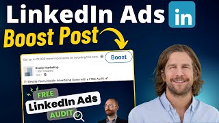 How To Boost A LinkedIn Post  2024 [upl. by Akemak593]