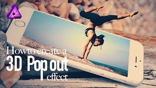 Affinity Photo Tutorial 01  How to Create a 3D Pop Out Effect using Affinity Photo [upl. by Arri]