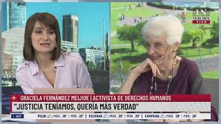 Graciela Fernández Meijide quotNéstor Kirchner se apropió de la fechaquot [upl. by Vergne]