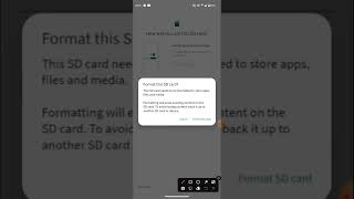 SD card problem fix short video [upl. by Albin]