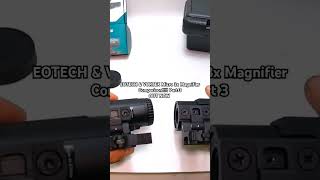 EOTECH amp VORTEX Micro 3x Magnifier Comparison eotech vortexoptics airsoft 2amendment short [upl. by Natal61]