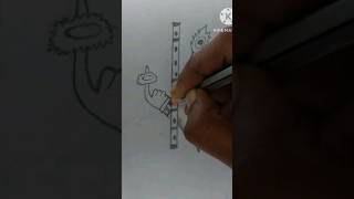 Lord PERUMAL drawing 🙏 easy god drawing 😊 please subscribe my channel art and craft with LAKS 🙏 😊 [upl. by Tenahs405]