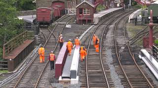 NYMR Bridge 27 Update 10  Bridge Complete Signal and Point Rodding Being Installed [upl. by Rakel41]