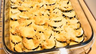 Gratin de courgettes et pommes de terre [upl. by Aisatsana718]