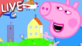 🔴 Giant Peppa Pig and George Pig LIVE FULL EPISODES 24 Hour Livestream [upl. by Penny182]