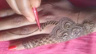 beautiful style back hand mehndi design popular mehandi designs letest mehandi designs new designs [upl. by Luapsemaj]