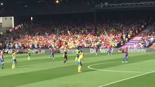 Crystal Palace 11 Nottingham Forest FT 2’ Nottingham Forest 🔴 away fan’s in great numbers amp song [upl. by Labina]